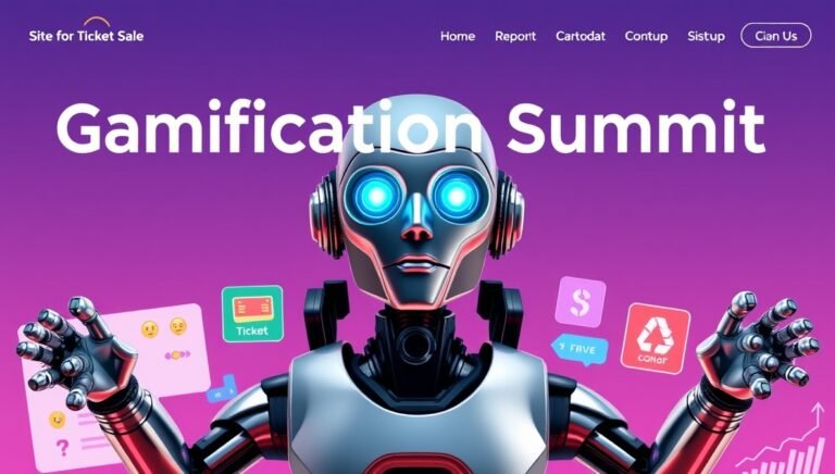 Site for Ticket Sale Gamificationsummit